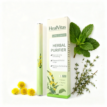 Mullein & Guarana Herbal Diffuser Pen Duo Fresh Breath & Energy Support | 1200 Uses